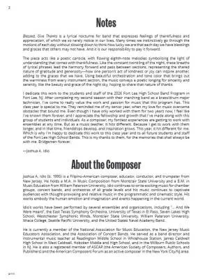 Blessed, Give Thanks - Idio - Concert Band - Gr. 2