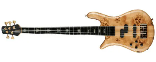 Spector Bass - Euro 5 CST Electric Bass Guitar - Natural Gloss (Left Handed)