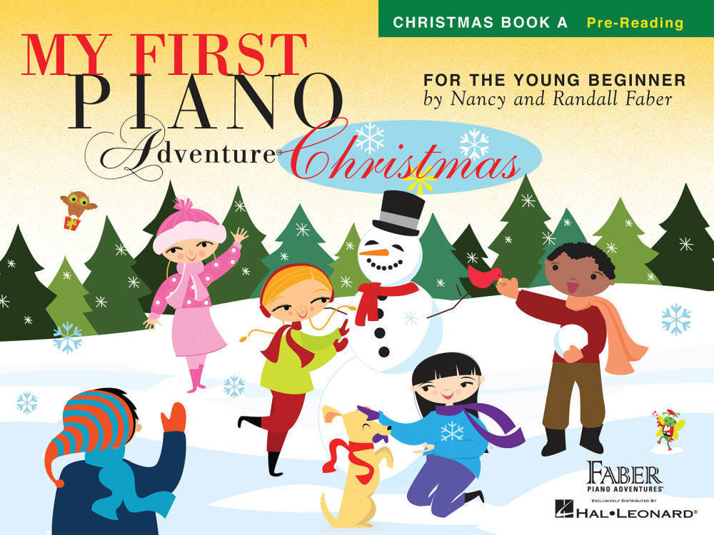 My First Piano Adventure Christmas - Book A Pre-Reading - Faber - Piano - Book