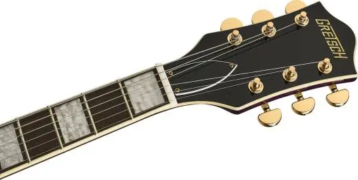 G2622T Streamliner FSR Center Block Cat-Eye 3-Pickup with Bigsby and Gold Hardware - Deep Purple Metallic