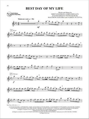 Easy Pop & Rock Hits Instrumental Solos - Clarinet - Book/CD