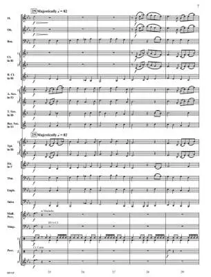 Reverential Skies - Kristofferson - Concert Band - Gr. 2.5