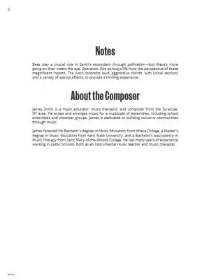 Operation: Hive - Smith - Concert Band - Gr. 1