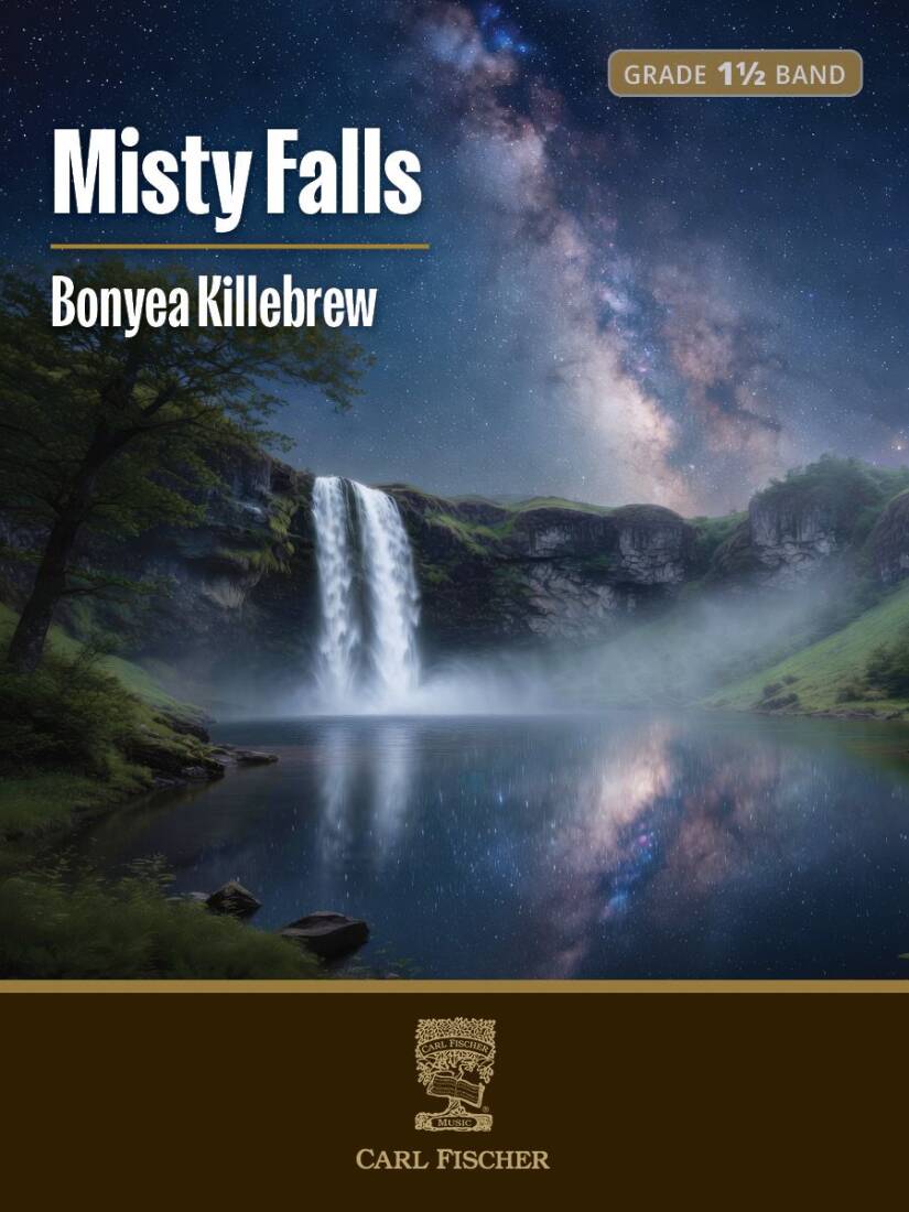 Misty Falls - Killebrew - Concert Band - Gr. 1.5