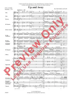 Up and Away - Stalter - Concert Band - Gr. 2.5