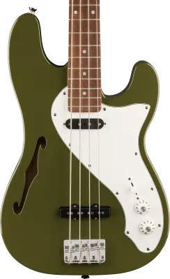 Paranormal Precision Bass Thinline SJ, Laurel Fingerboard - Olive