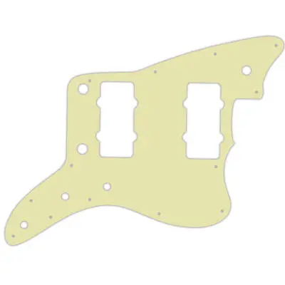 WD Music - Custom Pickguard for Fender American Performer Jazzmaster - Vintage Green
