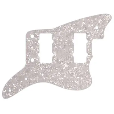 WD Music - Custom Pickguard for Fender American Professional Jazzmaster - White Pearl