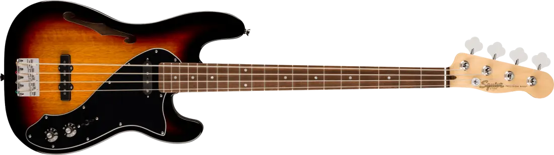 Paranormal Precision Bass Thinline SJ, Laurel Fingerboard - 3-Colour Sunburst