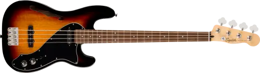 Squier - Paranormal Precision Bass Thinline SJ, Laurel Fingerboard - 3-Colour Sunburst