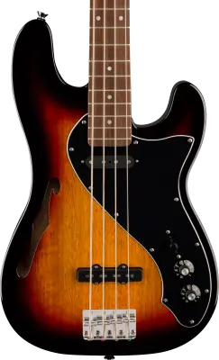 Paranormal Precision Bass Thinline SJ, Laurel Fingerboard - 3-Colour Sunburst