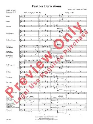 Further Derivations - Kamuf - Concert Band - Gr. 2