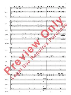Swing for the Fences - Roszell - Concert Band - Gr. 2.5