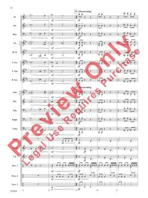 Into the Blizzard - Sims - Concert Band - Gr. 1.5