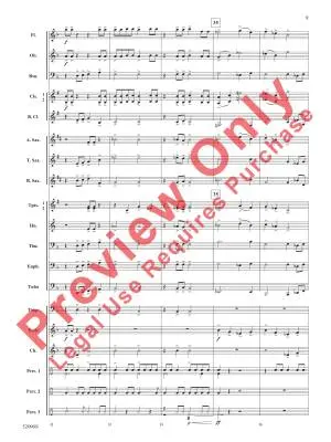 Into the Blizzard - Sims - Concert Band - Gr. 1.5