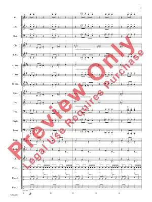 Into the Blizzard - Sims - Concert Band - Gr. 1.5
