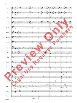 Into the Blizzard - Sims - Concert Band - Gr. 1.5