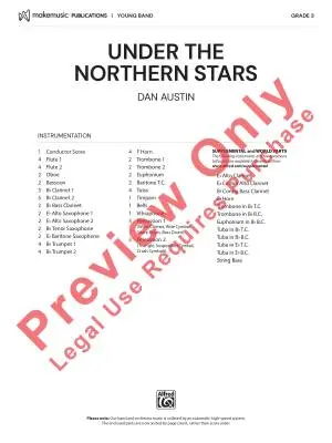 Under the Northern Stars - Austin - Concert Band - Gr. 3
