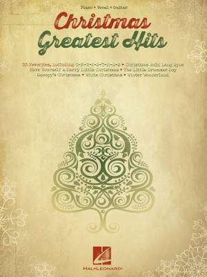 Hal Leonard - Christmas Greatest Hits - Livre de chansons Piano/Voix/Guitare