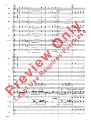 Beyond the Distant Ridge - Saucedo - Concert Band - Gr. 3.5