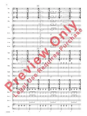 Beyond the Distant Ridge - Saucedo - Concert Band - Gr. 3.5