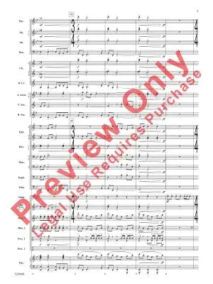 Beyond the Distant Ridge - Saucedo - Concert Band - Gr. 3.5