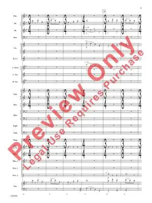 Beyond the Distant Ridge - Saucedo - Concert Band - Gr. 3.5