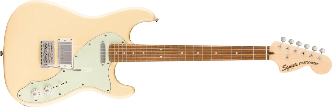 Paranormal Stratocaster Deluxe, Laurel Fingerboard - Vintage White