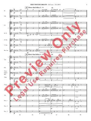 First Winter\'s Breath - Grant - Concert Band - Gr. 1