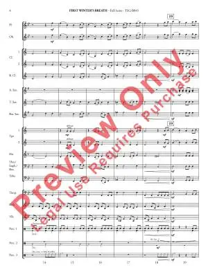 First Winter\'s Breath - Grant - Concert Band - Gr. 1