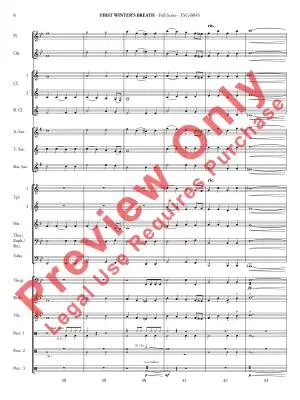 First Winter\'s Breath - Grant - Concert Band - Gr. 1