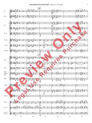 Dangerous En(count)ers - Grant - Concert Band - Gr. 1.5