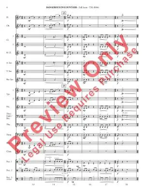 Dangerous En(count)ers - Grant - Concert Band - Gr. 1.5