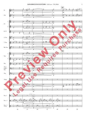 Dangerous En(count)ers - Grant - Concert Band - Gr. 1.5