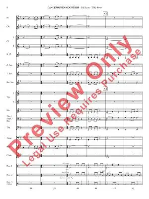 Dangerous En(count)ers - Grant - Concert Band - Gr. 1.5