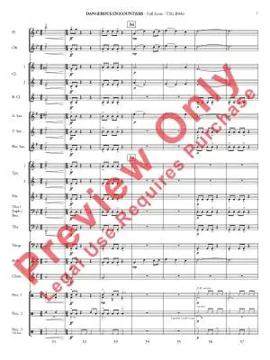 Dangerous En(count)ers - Grant - Concert Band - Gr. 1.5
