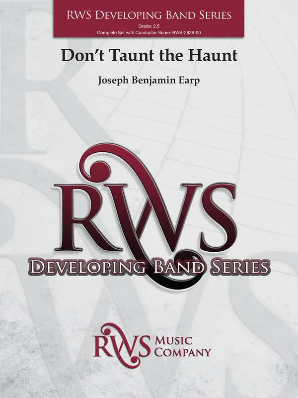 Don\'t Taunt the Haunt - Earp - Concert Band - Gr. 2.5