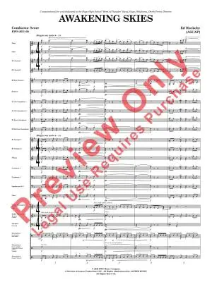 Awakening Skies - Huckeby - Concert Band - Gr. 3