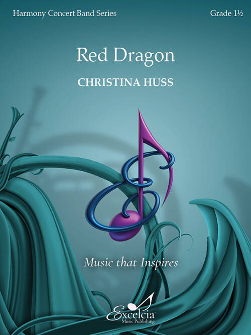 Red Dragon - Huss - Concert Band - Gr. 1.5