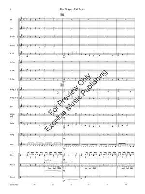 Red Dragon - Huss - Concert Band - Gr. 1.5