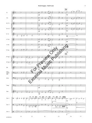 Red Dragon - Huss - Concert Band - Gr. 1.5