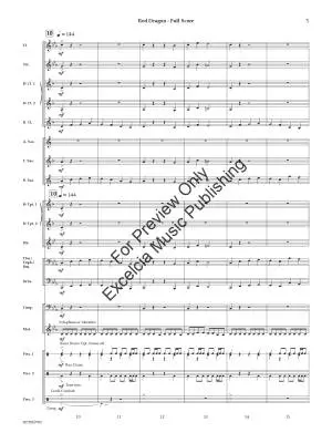 Red Dragon - Huss - Concert Band - Gr. 1.5