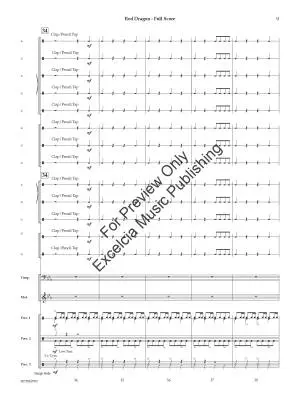 Red Dragon - Huss - Concert Band - Gr. 1.5