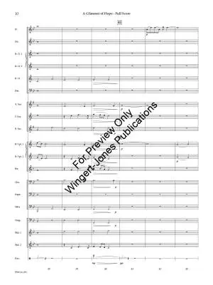 A Glimmer of Hope - Austin - Concert Band - Gr. 2