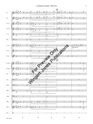 A Glimmer of Hope - Austin - Concert Band - Gr. 2