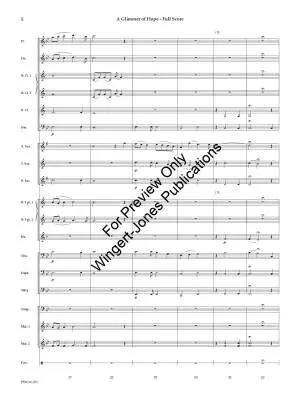 A Glimmer of Hope - Austin - Concert Band - Gr. 2