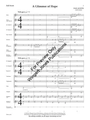 A Glimmer of Hope - Austin - Concert Band - Gr. 2