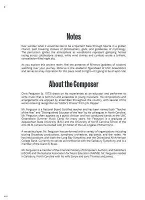 Spartan\'s Chariot - Ferguson - Concert Band - Gr. 0.5