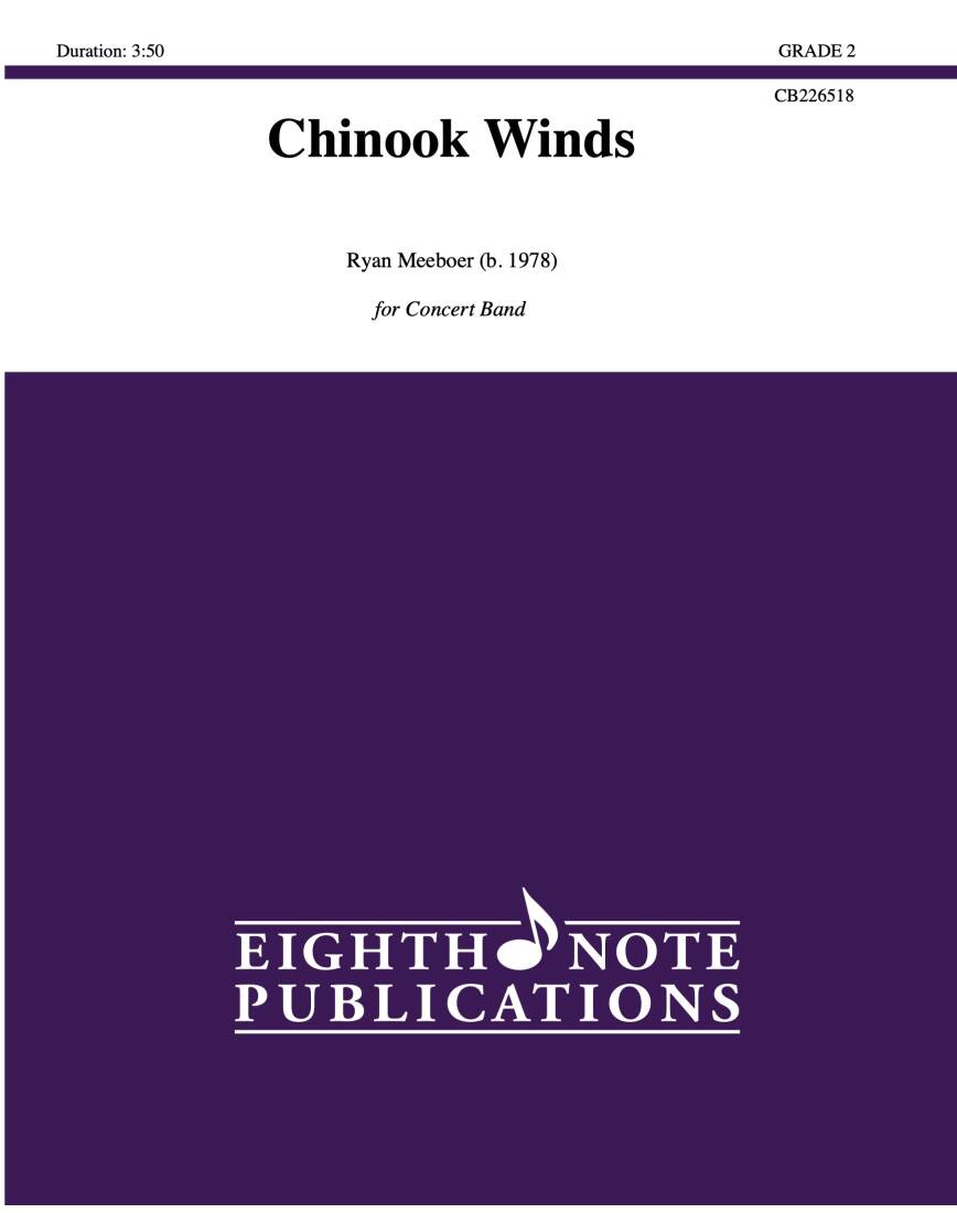Chinook Winds - Meeboer - Concert Band - Gr. 2
