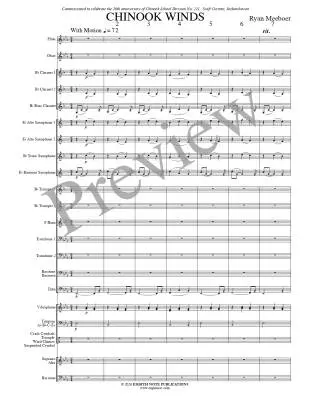 Chinook Winds - Meeboer - Concert Band - Gr. 2